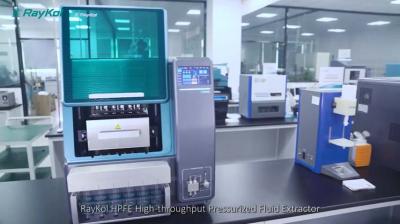RayKol HPFE High-throughput de Fluido Pressurizado Sistema de Extracção